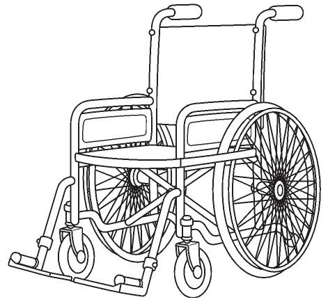 WHEELCHAIR COLORING