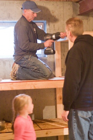 shelves dad dan soph