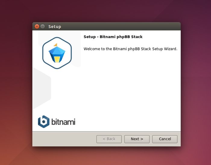 phpBB Bitnami Intaller Linux