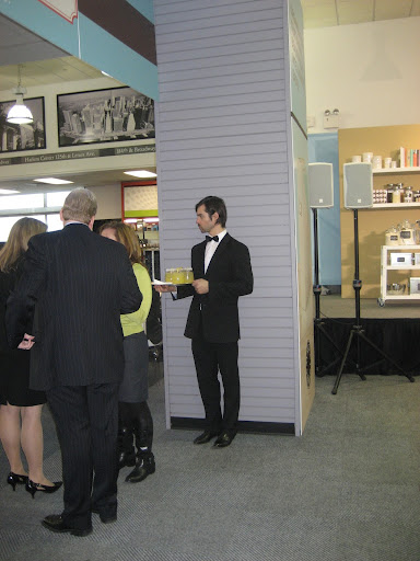 It was a lovely preview and fresh drinks were served.
