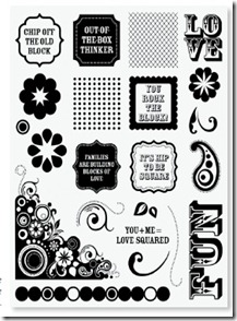 Rock the Block stamp set image Rock the Block stamp set image
