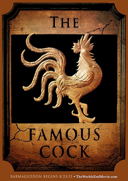 Four The World's End Pub Sign Posters 02