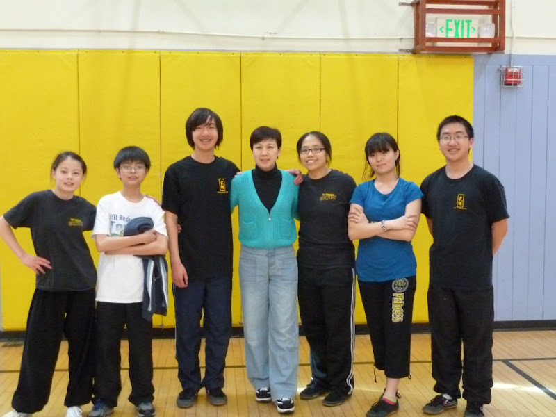 SF Wushu students with Zhu lao shi (2012)