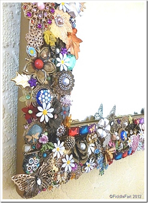 Jewelled Mirror Crafts Jewelled Mirror Crafts