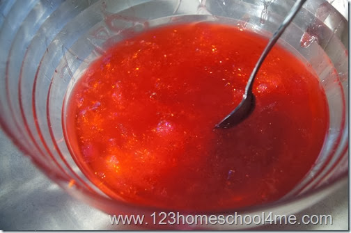 Red Hot Slime Recipe Vlaentine's day Kids Activity Red Hot Slime Recipe Vlaentine's day Kids Activity