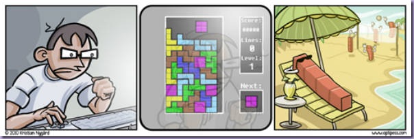 Tirinha-Quadrinhos-Tetris Tirinha-Quadrinhos-Tetris