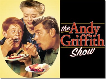 The Andy Griffith Show: Ron Howard, Frances Bavier and Andy Griffith (from left)<br /><br />© Paramount Pictures, All Rights Reserved.