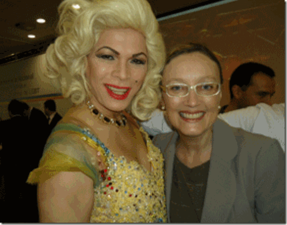 Maria do Rosário e ativista gay Maria do Rosário e ativista gay