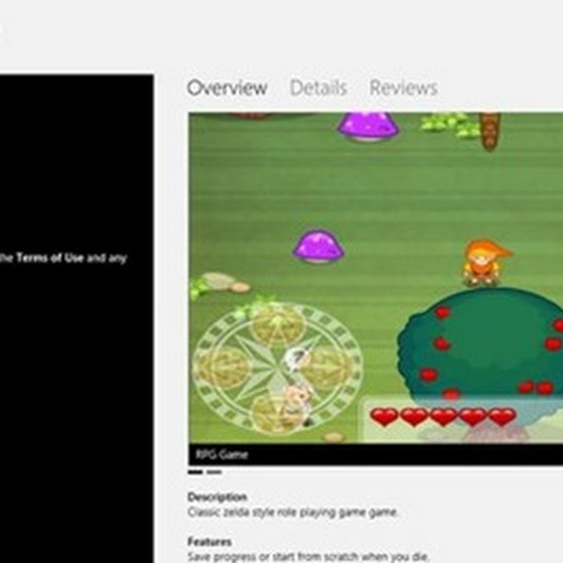 Es gibt ein Zelda Spiel im Windows 8 Store! (Kaufen Sie es nicht)