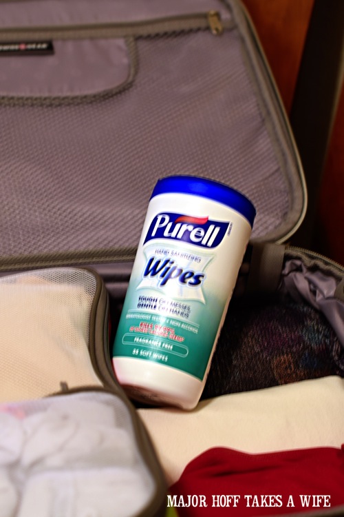 Packing Purell Wipes.jpg Packing Purell Wipes