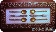 Framed Cocktail Silverware