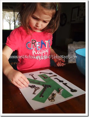 {Preschool Alphabet} K is for Keys {Preschool Alphabet} K is for Keys