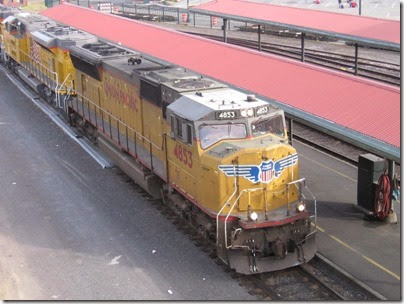 IMG_6678 Union Pacific SD70M #4853 at Union Station in Portland, Oregon on May 27, 2007