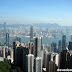 The Hong Kong skyline, looking from The Peak