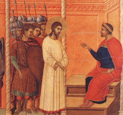 Jesús ante Pilatos