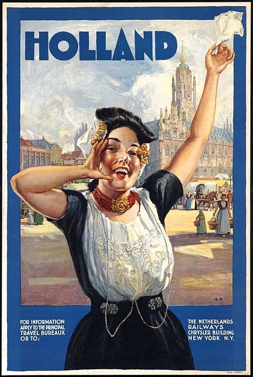 Постер нидерландской железной дороги