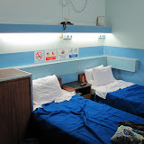 One of our best-value rooms to date.  May Fair Inn, Sandakan