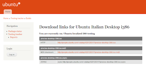 Ubuntu Italian Desktop 12.04