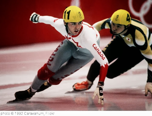 'ALBERTVILLE WINTER OLYMPICS- SPEED SKATING' photo (c) 1992, Caravanum - license: http://creativecommons.org/licenses/by/2.0/