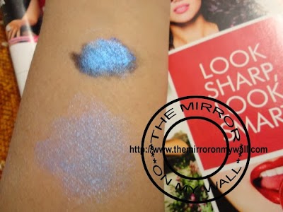 Nyx Ultra Pearl Mania Space Pearl Swatch