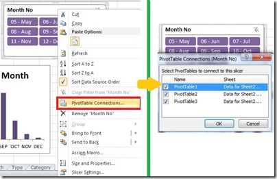 6 Pivot table connections