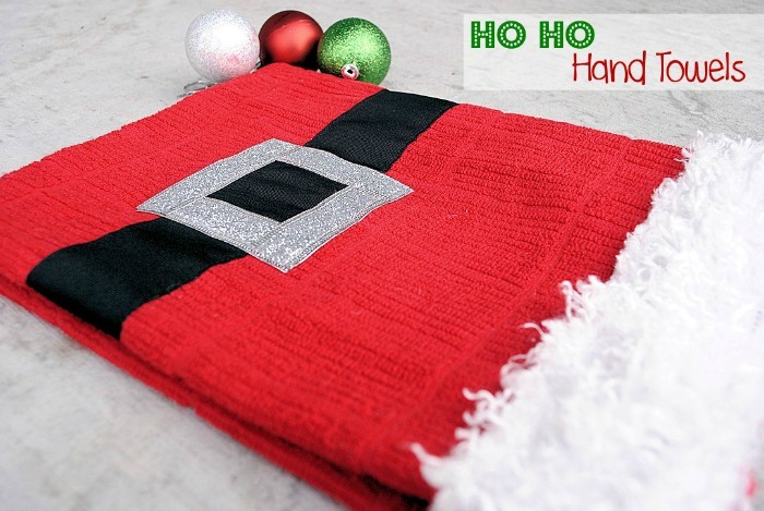 Ho Ho Hand Towels by Crazy Little Projects Ho Ho Hand Towels by Crazy Little Projects