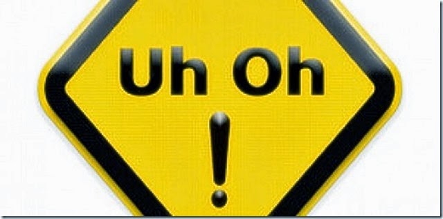 Uh Oh Warning Sign Uh Oh Warning Sign