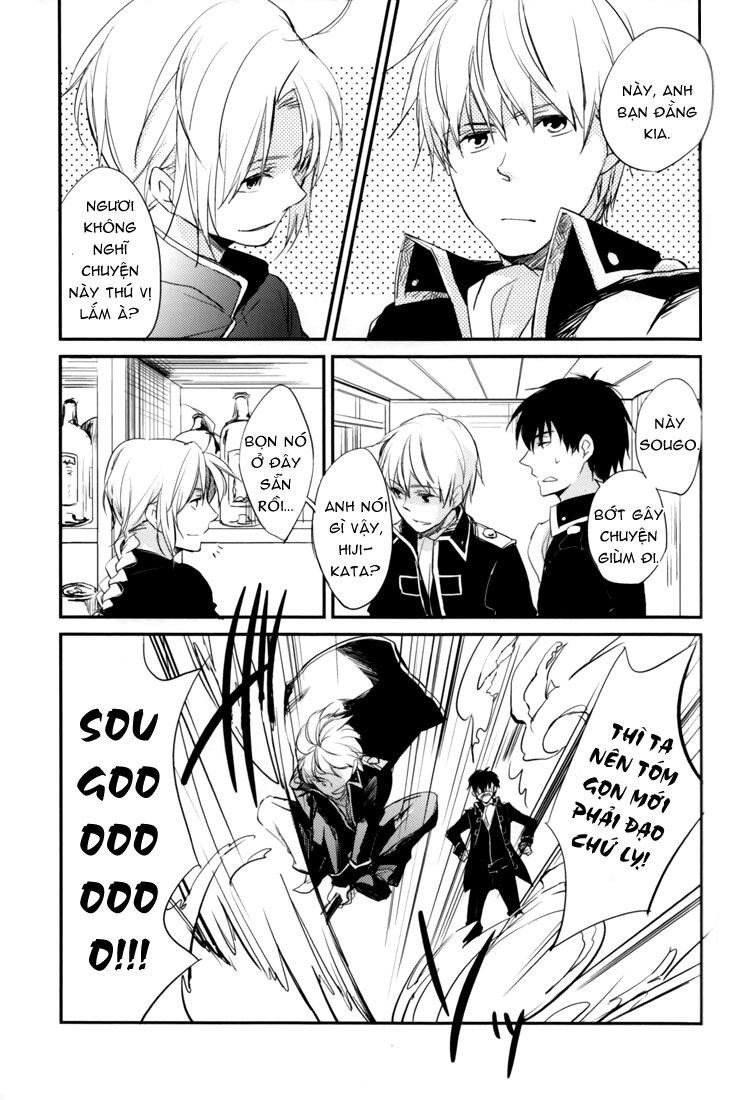 Gintama Doujinshi - Let’s Have Kamui and Okita Meet chap 1