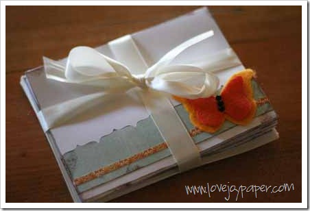 LoveJoyPaper butterfly card bundle