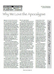Why We Love The Apocalypse