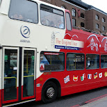 tour bus in London, London City of, United Kingdom