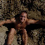 Kyle in Grants hole.. (Grant made the hole ok)