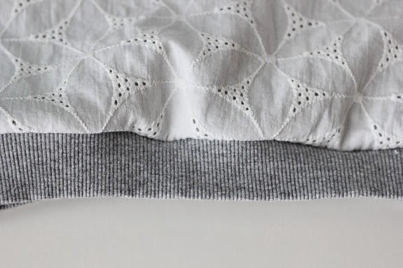 Picnic Blouse to Sweatshirt Tutorial Picnic Blouse to Sweatshirt Tutorial
