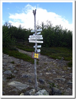 ...och du kommer till Abisko Östra nästan åt vilket håll du än går.