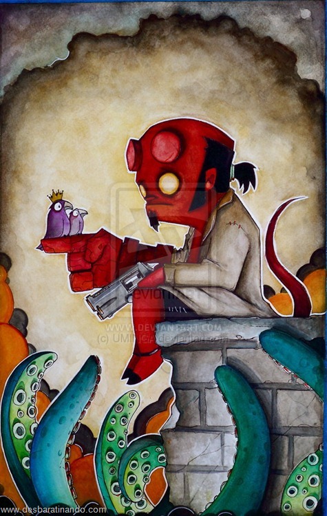hellboy desenhos arte uminga herois desbaratinando.jpg hellboy desenhos arte uminga herois desbaratinando.jpg