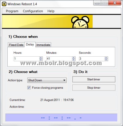 windows reboot mboir