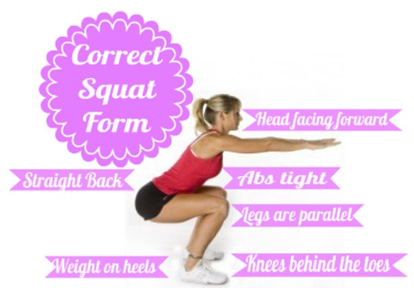 Squat form how to do squats