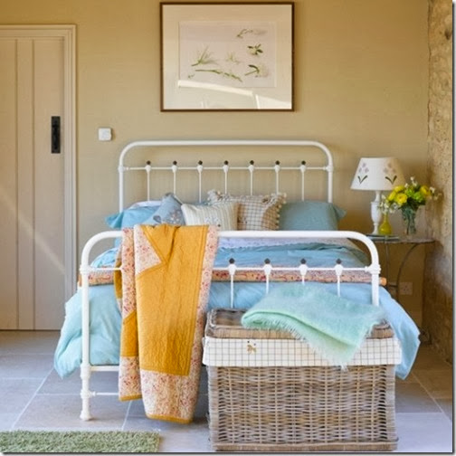 49-Extraordinary-Fresh-Summer-Bedroom-Designs-with-white-wall-wooden-door-blue-bed-pillow-yellow-blanket-nightstand-lamp-rattan-basket-carpet-ceramic-floor 49-Extraordinary-Fresh-Summer-Bedroom-Designs-with-white-wall-wooden-door-blue-bed-pillow-yellow-blanket-nightstand-lamp-rattan-basket-carpet-ceramic-floor