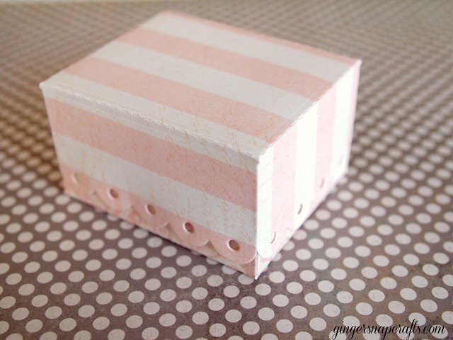 eyelet box die from Lifestyle Crafts