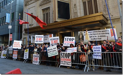 NYC TM protest