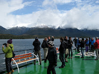 Crusing the Patagonian Fjords on the Navimag Ship