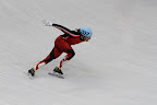 Olivier Jean during his quarterfinal race