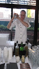 Macao Trading Co. whipped up a Drunken Dragon's Milk (green tea vodka, coconut puree, Thai basil and 5 spice bitters).