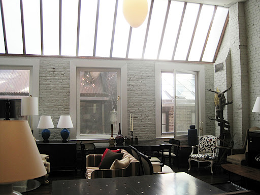 You would never know that this beautiful space is waiting for you at the back of the shop.