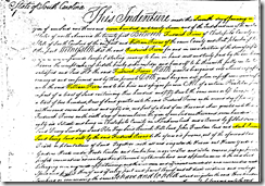 Actual Document 1797 Land Deed