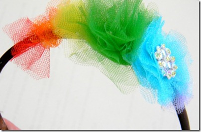 rainbow headband