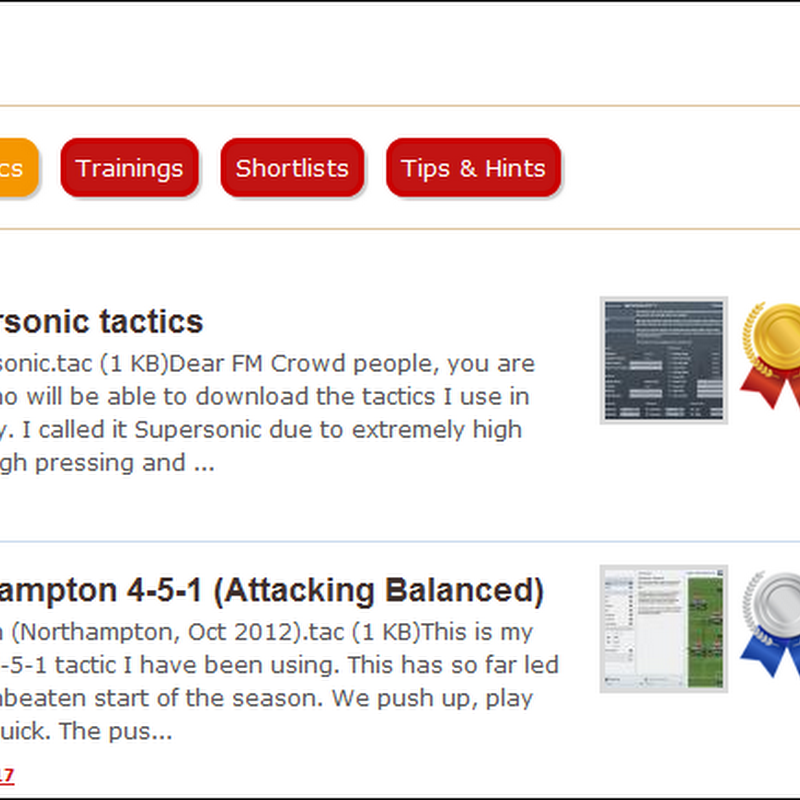 FM Share - a new way of sharing downloads for Football Manager