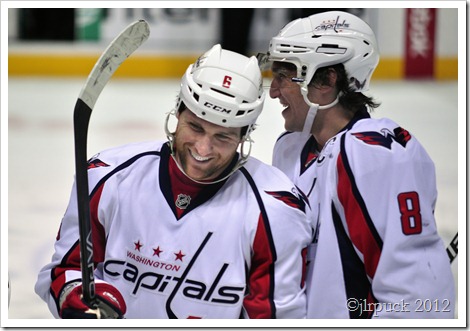 Wideman and Ovechkin