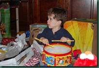 jake playing drums