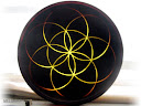 Seed of Life: Walnut with Tricolor resin